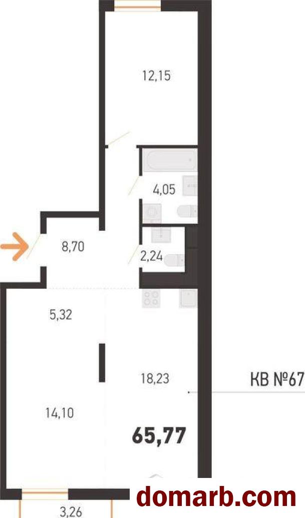 Купить Копище Купить Квартиру 2026 г. 65,77 м2 5 этаж 3-ная Подгорная в городе Копище