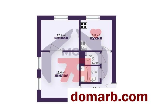 Купить Борисов Купить Квартиру 1959 г. 44,9 м2 3 этаж 2-ная Революци в городе Борисов