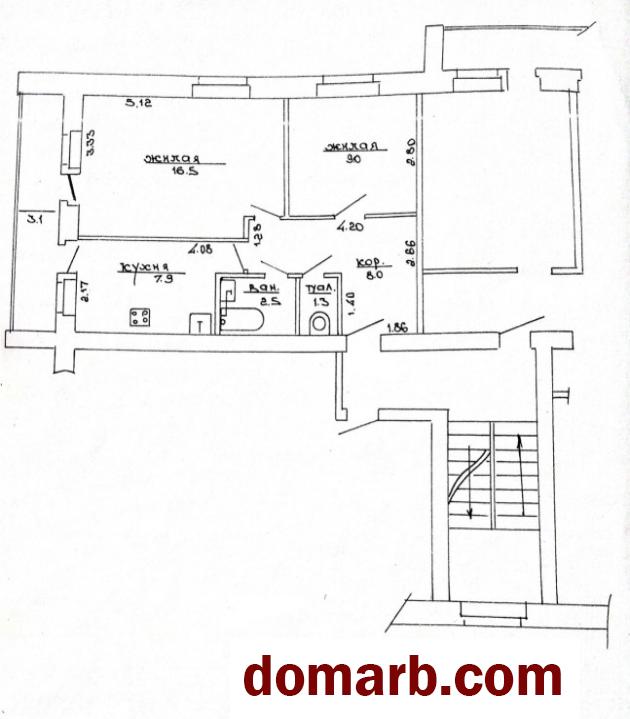 Купить Гуды Купить Квартиру 1970 г. 45.2 м2 2 этаж 2-ная Лесная ул. $187 в городе Гуды