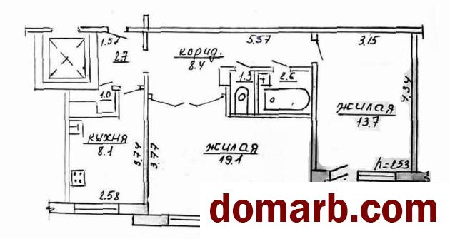 Купить Гродно Купить Квартиру 1982 г. 56,9 м2 6 этаж 2-ная Пестрака у в городе Гродно