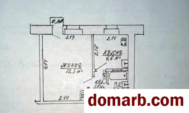 Купить Борисов Купить Квартиру 1970 г. 21,1 м2 4 этаж 1-ная $21500 в городе Борисов