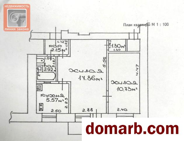 Купить Гомель Купить Квартиру 1960 г. 40.53 м2 3 этаж 2-ная Пушкина у в городе Гомель