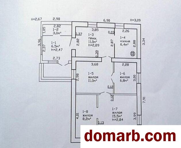 Купить Красное Купить Дом 1965 г. 58.9 м2 1 этаж Ленина В.И. ул. $31500 в городе Красное