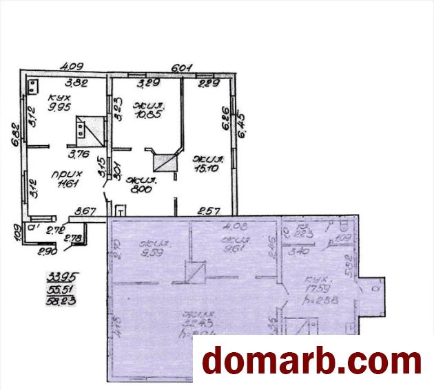 Купить Бобруйск Купить дом 55,5 м2 МОПРа ул ул. $14200 в городе Бобруйск