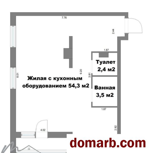 Купить Минск Купить Квартиру 2023 г. 62,4 м2 2 этаж 3-ная Игоря Лучен в городе Минск