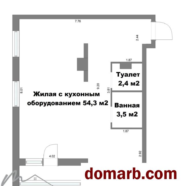 Купить Минск Купить Квартиру 2023 г. 62,4 м2 2 этаж 3-ная Игоря Лучен в городе Минск