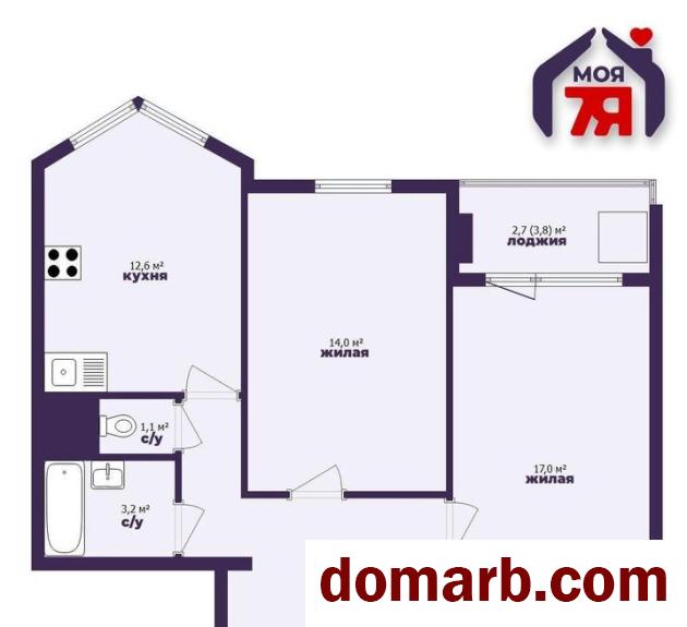 Купить Минск Купить Квартиру 2010 г. 60,9 м2 6 этаж 2-ная Каменногор в городе Минск