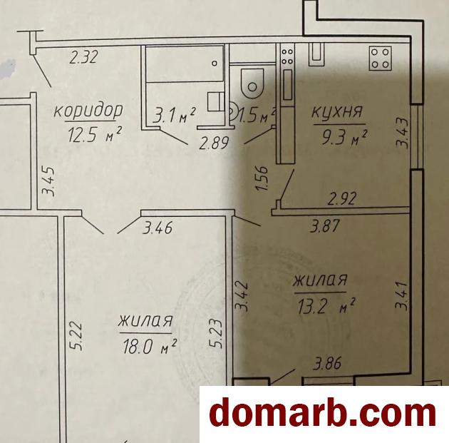 Минск Купить Квартиру 2005 г. 61,6 м2 16 этаж 2-ная Сухаревская ул. $79900