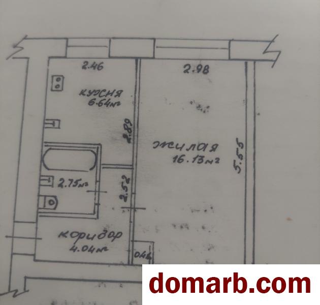 Купить Петриков Купить Квартиру 1975 г. 29.97 м2 1 этаж 1-ная Академи в городе Петриков