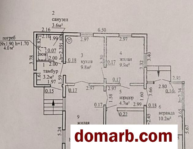 Купить Несвиж Купить Дом 1985 г. 100 м2 3-ная Садовая ул. $40000 в городе Несвиж