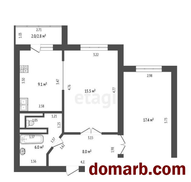 Купить Михановичи Купить Квартиру 2014 г. 58 м2 3 этаж 2-ная Советс� в городе Михановичи