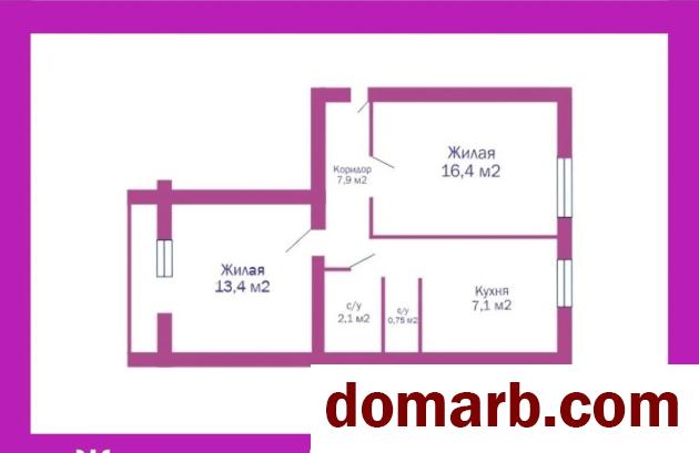 Купить Жодино Купить Квартиру 1975 г. 50 м2 1 этаж 2-ная Гагарина ул в городе Жодино