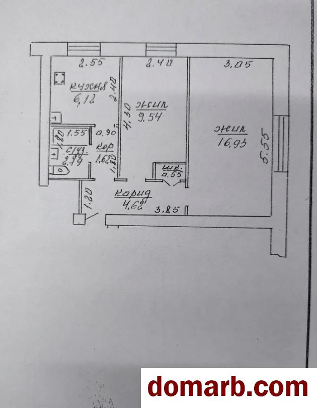 Купить Самохваловичи Купить Квартиру 1963 г. 42.2 м2 1 этаж 2-ная Ко� в городе Самохваловичи