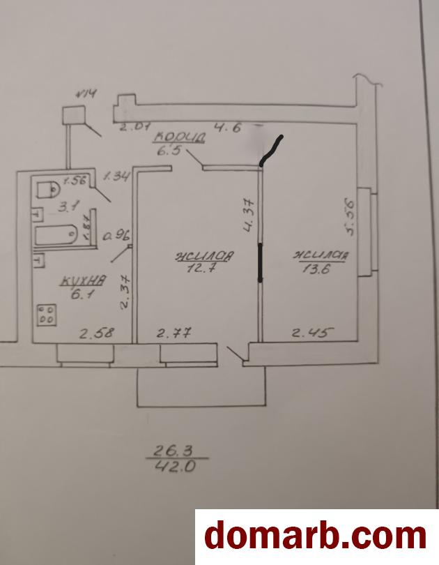 Купить Энергетиков Купить Комнату 1966 г. 42 м2 4 этаж 2-ная Кошево� в городе Энергетиков