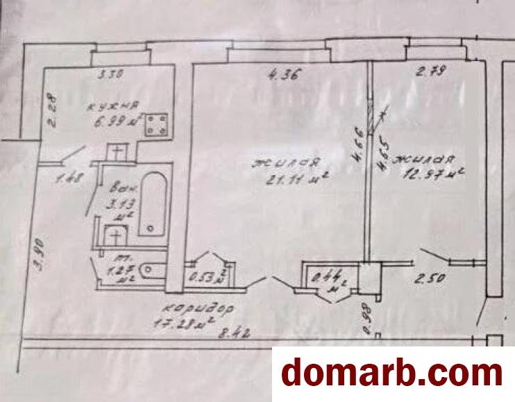 Купить Минск Купить Квартиру 1958 г. 63.7 м2 2 этаж 2-ная Киселева ул в городе Минск