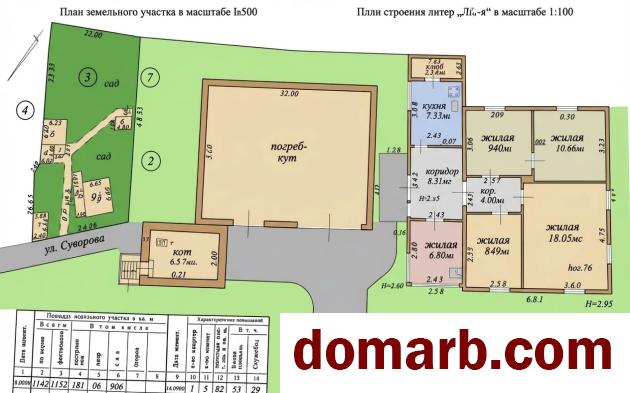 Купить Минск Купить Квартиру 1960 г. 82 м2 1 этаж 5+-ная Суворова ул. в городе Минск