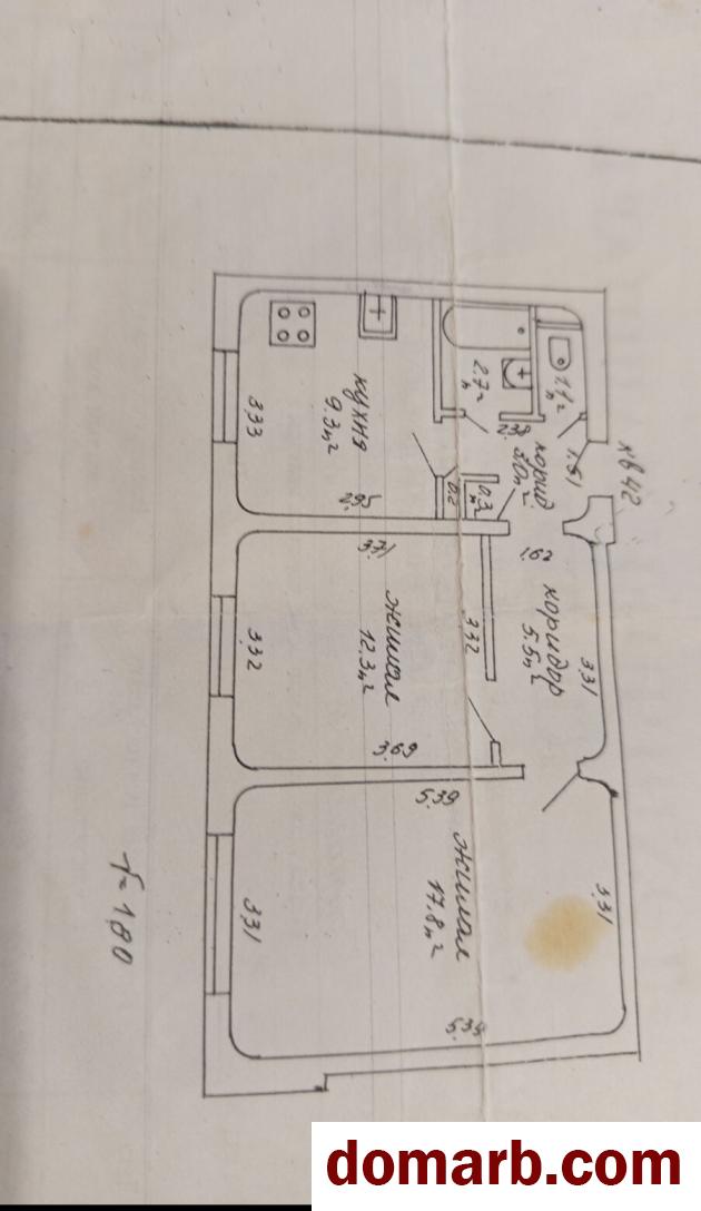Купить Минск Купить Квартиру 1988 г. 52.2 м2 1 этаж 2-ная Ротмистров� в городе Минск