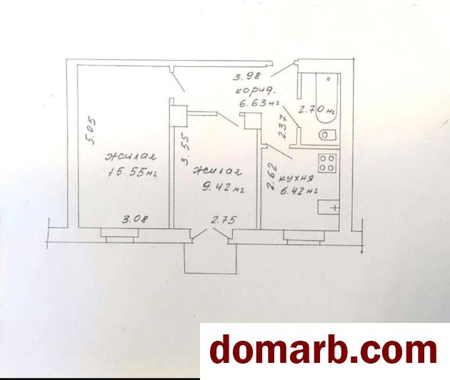 Купить Минск Купить Квартиру 1947 г. 40.7 м2 2 этаж 2-ная Партизанск� в городе Минск