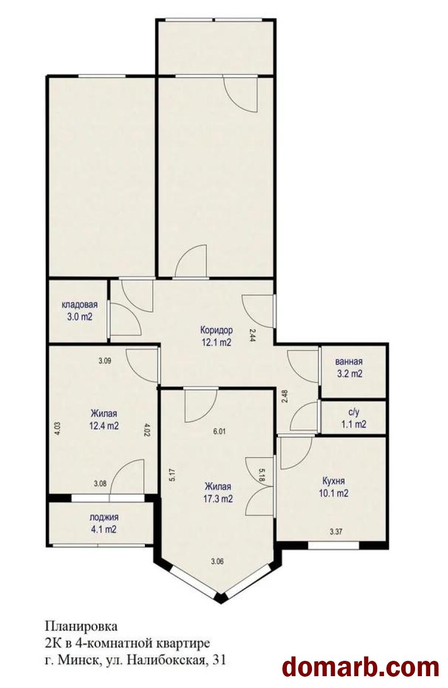 Купить Минск Купить Квартиру 2011 г. 93.4 м2 1 этаж 4-ная Налибокска� в городе Минск