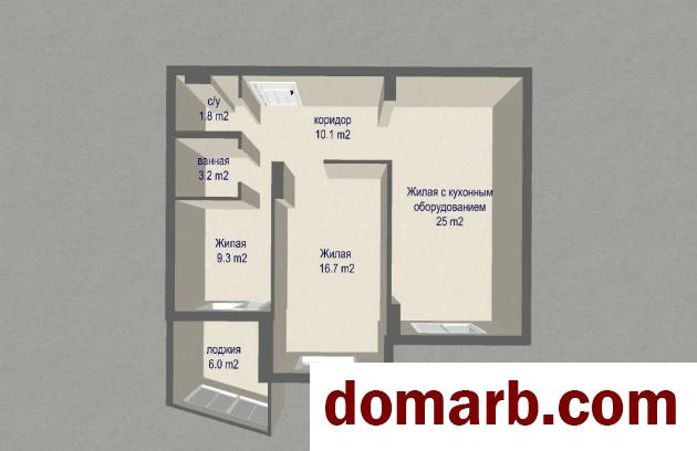 Купить Минск Купить Квартиру 2025 г. 70.3 м2 2 этаж 3-ная Минина ул. 6  в городе Минск