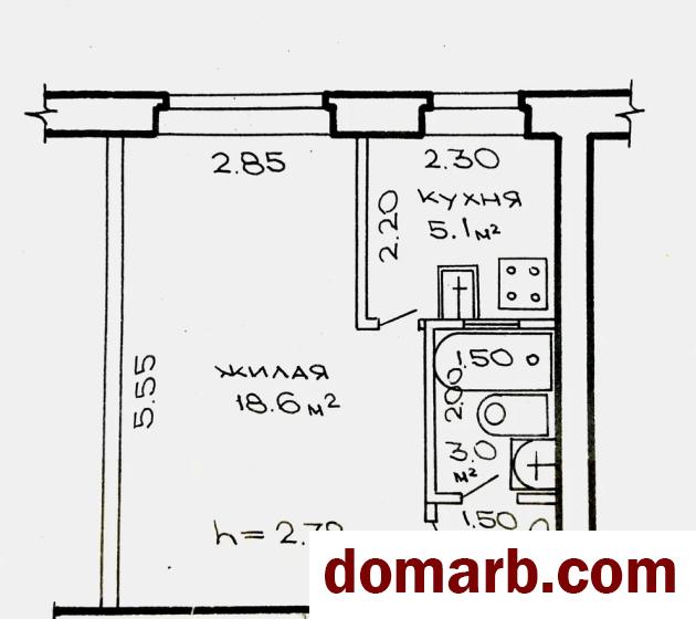 Купить Минск Купить Квартиру 1959 г. 28.5 м2 1 этаж 1-ная Гебелева ул в городе Минск