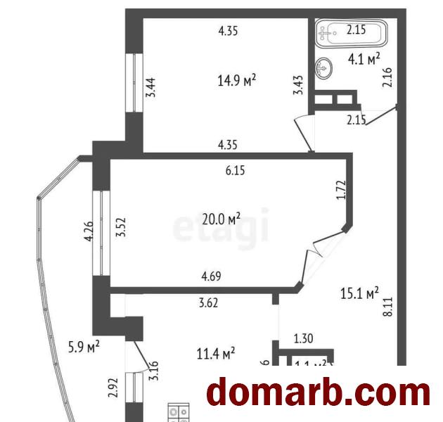 Купить Минск Купить Квартиру 2009 г. 72.5 м2 7 этаж 2-ная Притыцкого  в городе Минск