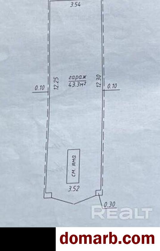 Купить Новополоцк Купить Гараж 1994 г. 43.30 м2 1 этаж 1-ная Комсомол в городе Новополоцк