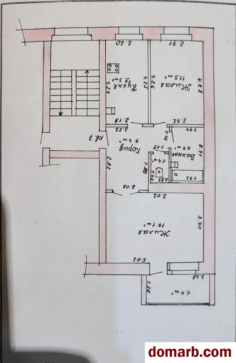 Купить несвиж Купить Квартиру 2003 г. 51 м2 4 этаж 2-ная ул. молодеж� в городе несвиж