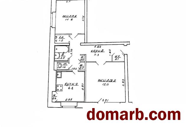 Купить Семково Купить Квартиру 1988 г. 53.4 м2 1 этаж 2-ная Озёрная у в городе Семково