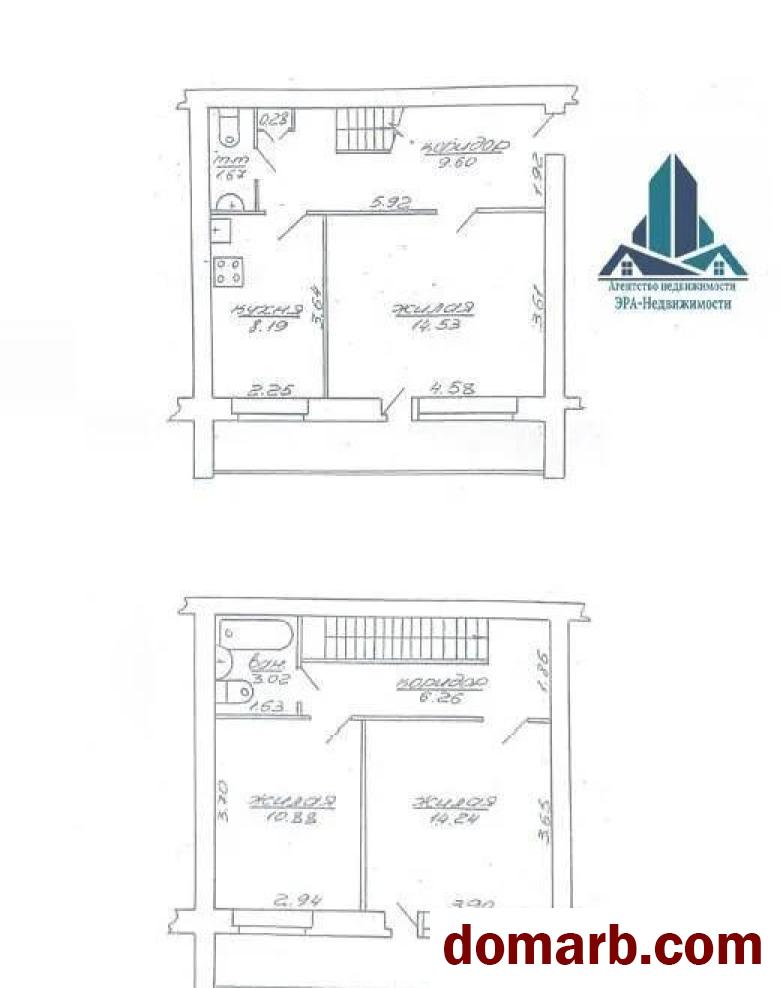 Купить Заславль Купить Квартиру 1985 г. 70.7 м2 5 этаж 3-ная Микрора� в городе Заславль