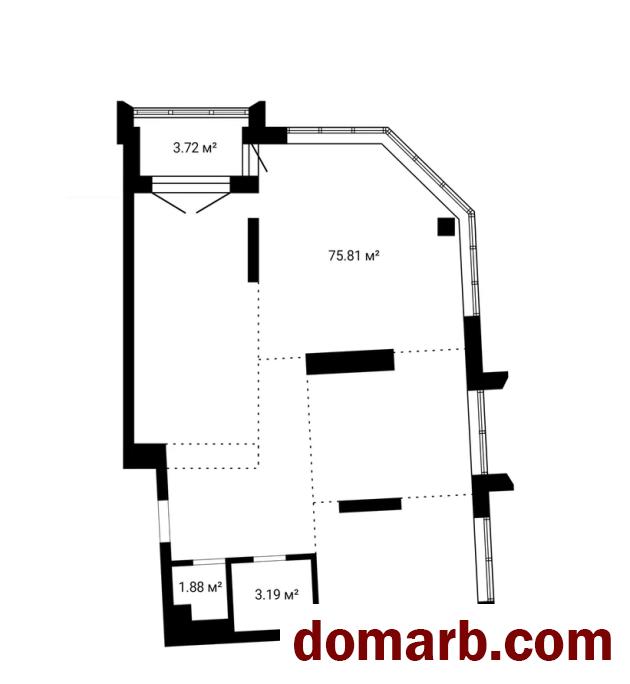 Купить Минск Купить Квартиру 2026 г. 84.6 м2 6 этаж 1-ная Братская ул в городе Минск