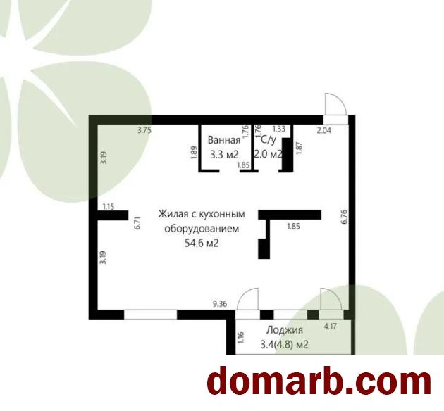 Купить Минск Купить Квартиру 2024 г. 63.3 м2 21 этаж 1-ная Леонида Ще� в городе Минск