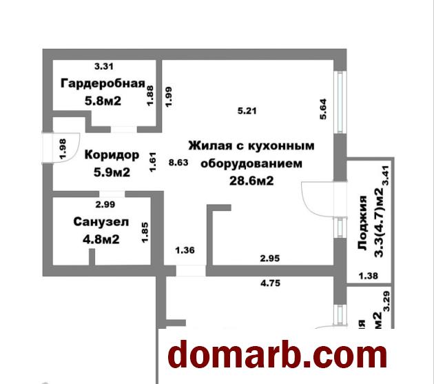 Купить Минск Купить Квартиру 2018 г. 70.6 м2 15 этаж 2-ная Победителе в городе Минск