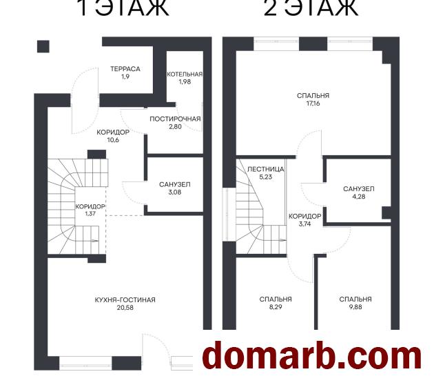 Купить Гродно Купить Дом 2025 г. 90 м2 1 этаж 1-ная Калиновая ул. $95550 в городе Гродно