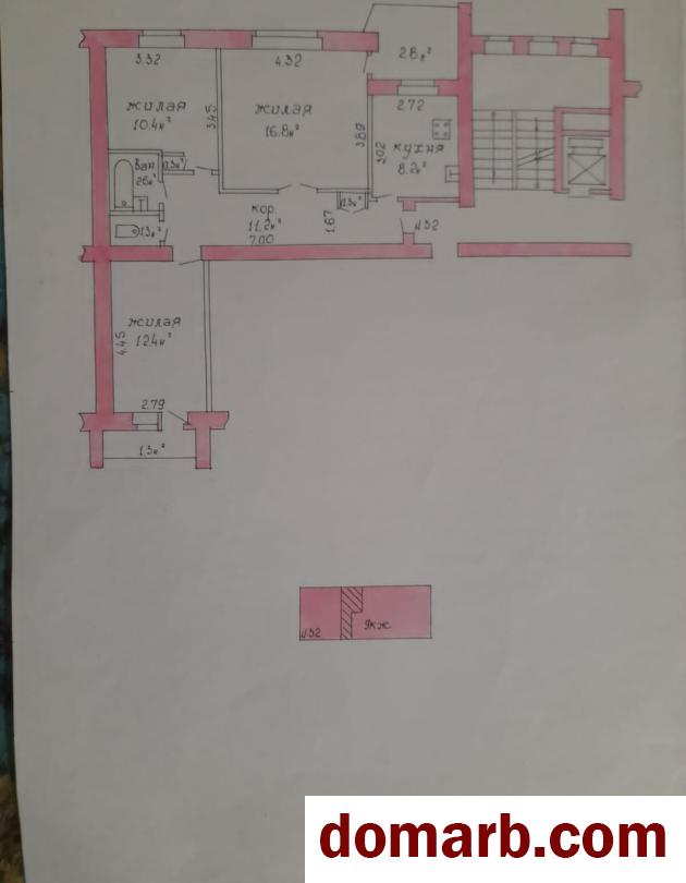 Купить Барановичи Купить Квартиру 1989 г. 63 м2 8 этаж 3-ная Парков� в городе Барановичи
