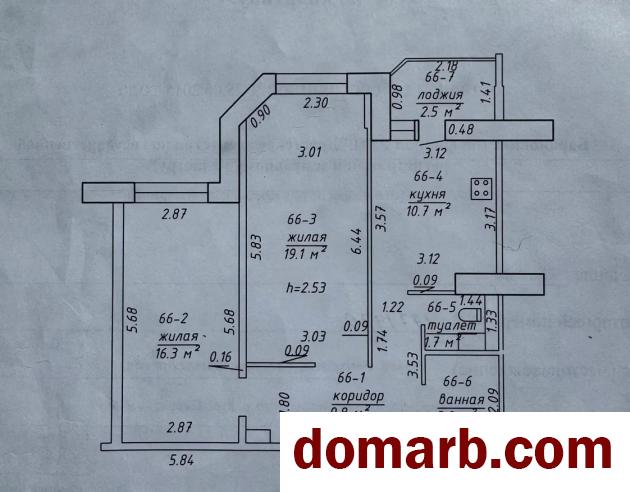 Купить Барановичи Купить Квартиру 2015 г. 63.9 м2 8 этаж 2-ная Журав� в городе Барановичи
