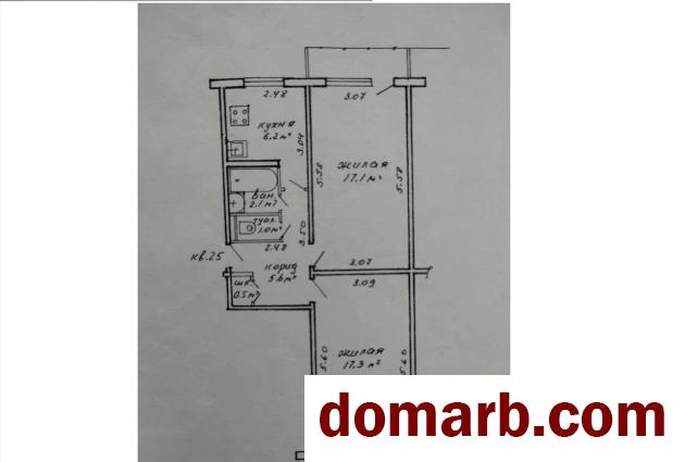 Купить Минск Купить Квартиру 1967 г. 49.8 м2 4 этаж 2-ная Седых ул. $105 в городе Минск