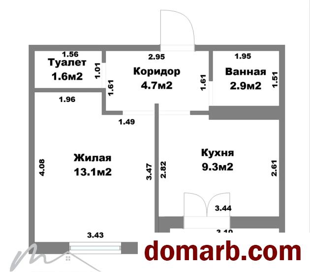 Купить Фаниполь Купить Квартиру 2023 г. 33.8 м2 3 этаж 1-ная Брестск� в городе Фаниполь