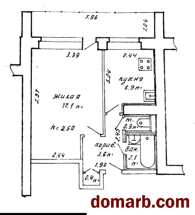 Купить Минск Купить Квартиру 1975 г. 31 м2 9 этаж 1-ная Коласа ул. $836 в городе Минск