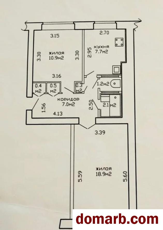 Купить Минск Купить Квартиру 1966 г. 49 м2 1 этаж 2-ная Мулявина ул.  в городе Минск