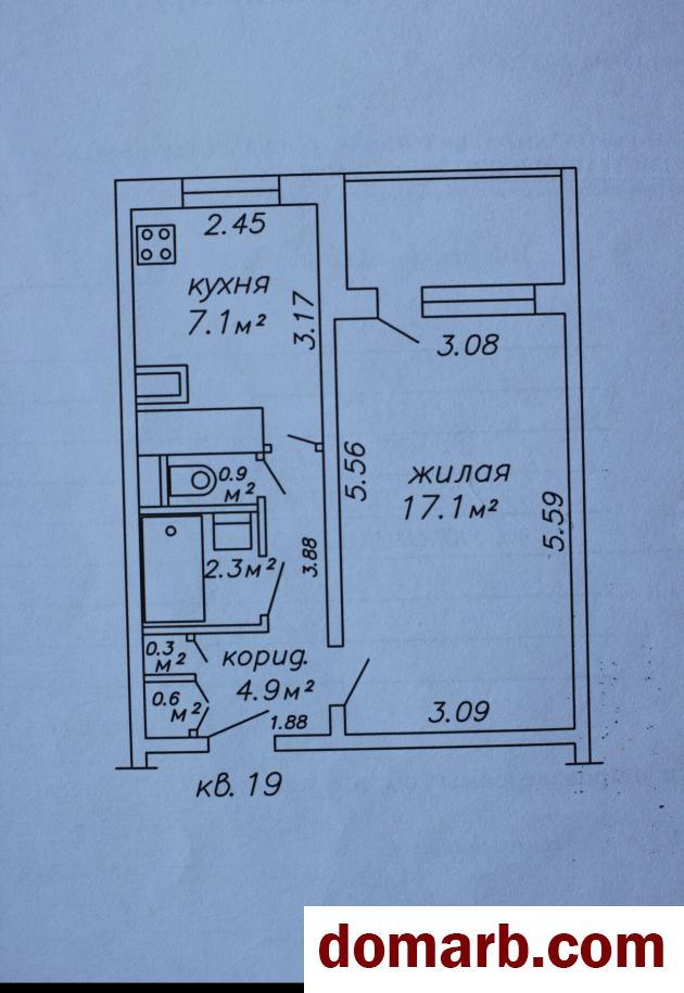 Купить Минск Снять Квартиру 42 м2 5 этаж 1-ная Украинки ул. $350 в городе Минск
