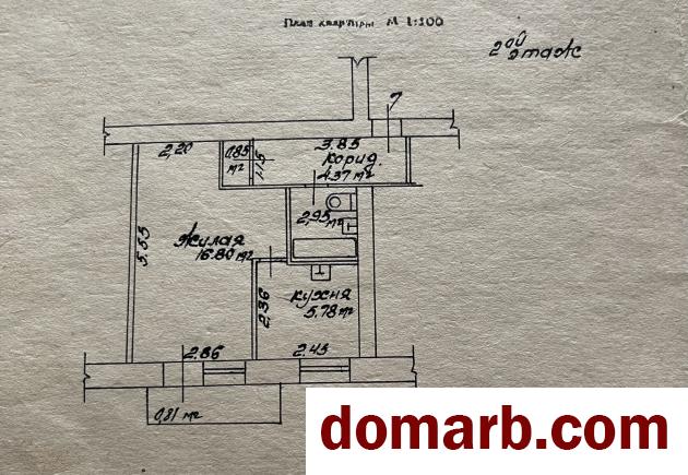 Купить Мозырь Купить Квартиру 1973 г. 32 м2 2 этаж 1-ная Пушкина ул.  в городе Мозырь