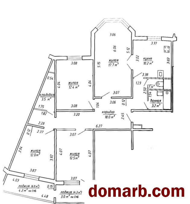 Купить Минск Купить Квартиру 2011 г. 97.8 м2 2 этаж 4-ная Неманская у в городе Минск