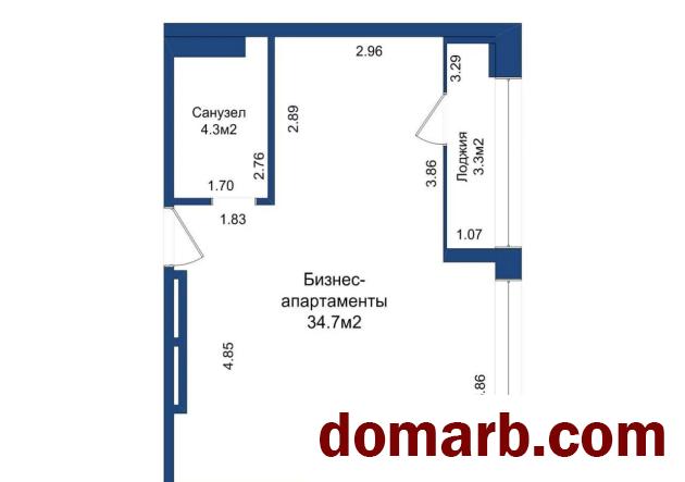 Купить Минск Купить Квартиру 2025 г. 42.3 м2 12 этаж 1-ная Жореса Алф� в городе Минск