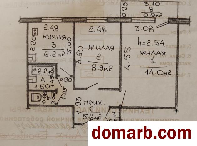 Купить Речица Купить Квартиру 1974 г. 39.3 м2 4 этаж 2-ная Спортивна� в городе Речица