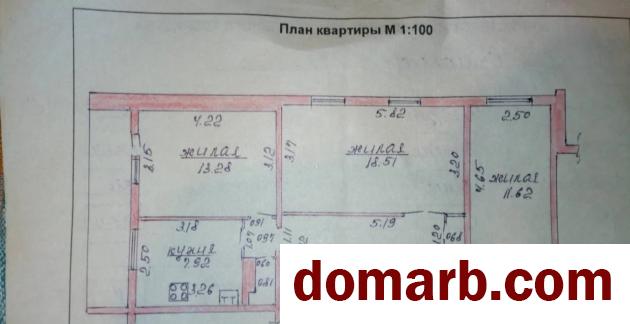 Купить Орша Купить Квартиру 1986 г. 72,5 м2 4 этаж 3-ная Флерова ул. $3 в городе Орша