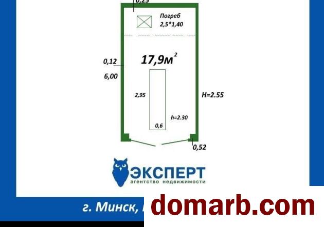 Купить Минск Купить Гараж 1983 г. 17.90 - 22 м2 1 этаж 1-ная Калинина пе в городе Минск