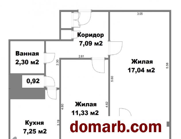 Купить Минск Купить Квартиру 1985 г. 48.91 м2 6 этаж 2-ная Герасименк в городе Минск