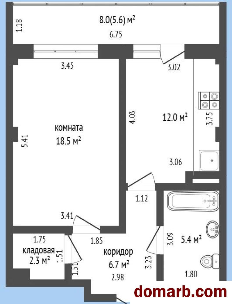 Купить Минск Купить Квартиру 2014 г. 50,5 м2 2 этаж 1-ная проспект Дз в городе Минск