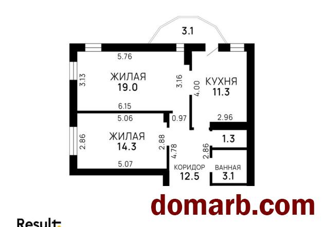 Купить Минск Купить Квартиру 2006 г. 64,6 м2 13 этаж 2-ная Газеты Пра в городе Минск